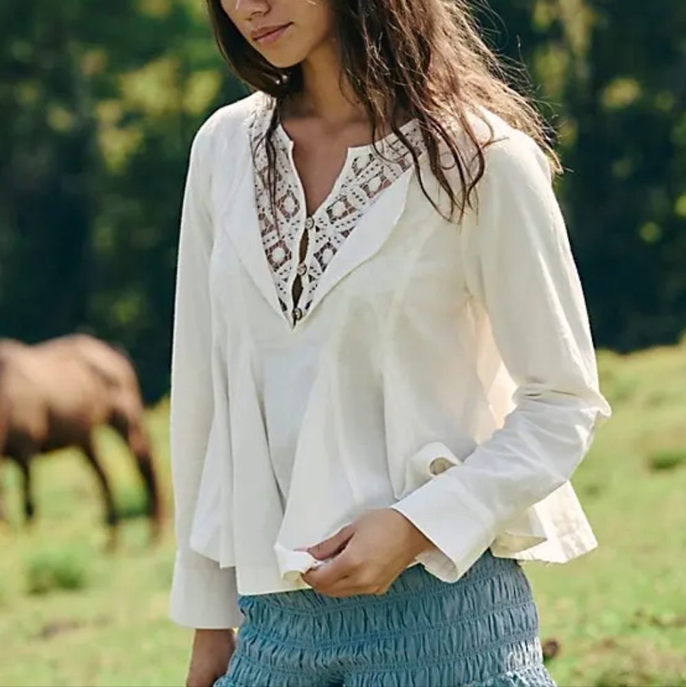 Free People Seas The Day Top